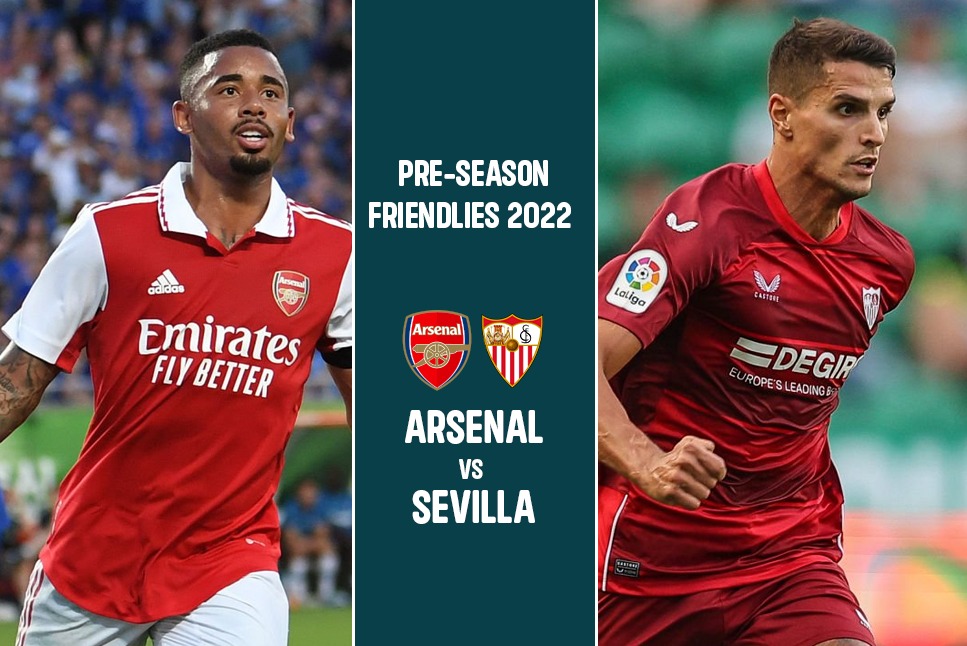 Arsenal vs Sevilla LIVE: Gunners eye Emirates Cup victory in final Pre-Season game, Follow Arsenal vs Sevilla live score updates: Check team news, Emirates Cup 2022 Live Streaming & Live Telecast, Predictions