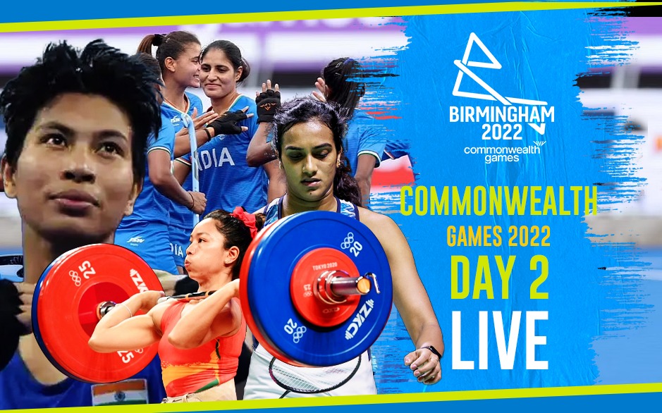 CWG 2022 India DAY 2 LIVE BLOG: Lovlina Borgohain headlines huge day for boxing, Mirabai Chanu looks for GOLD, Women's hockey also in action: Follow INDIA Today in CWG 2022 LIVE