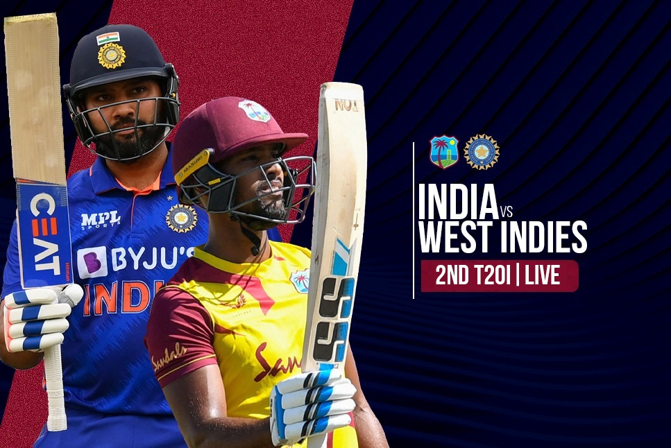 IND vs WI Live Score: Rohit Sharma & Co set for more Caribbean ADVENTURE to prepare for T20 World Cup, India vs WestIndies 2nd T20 Live, IND vs WI 2nd T20 LIVE