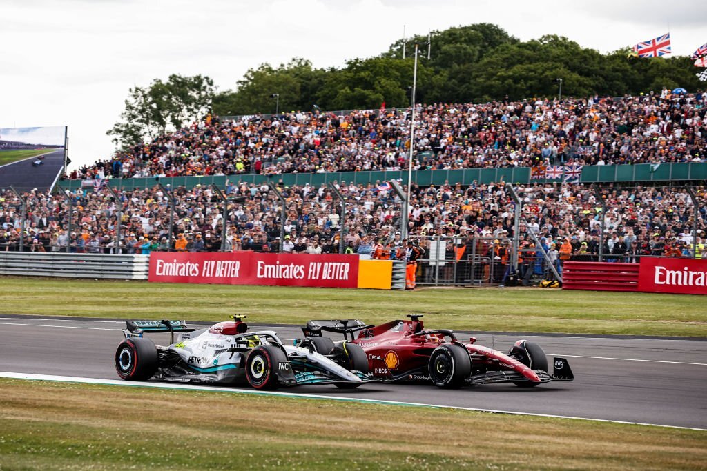Formula 1: Lewis Hamilton takes DIG at ARCH-RIVAL Max Verstappen, praises Ferrari’s Charles Leclerc as ‘SENSIBLE’ after British GP