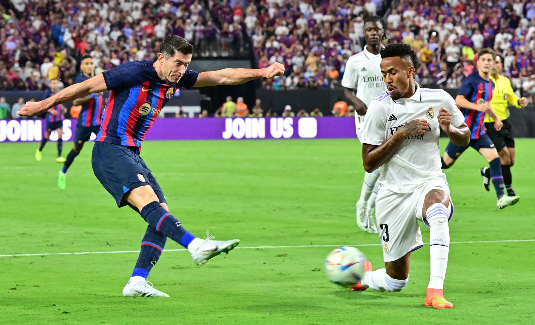 Real Madrid vs Barcelona: Barca beat Real Madrid 1-0 in Las Vegas El Clasico, Raphinha scores winner in Soccer Champions Tour 2022, Check Barcelona beat Real Madrid HIGHLIGHTS