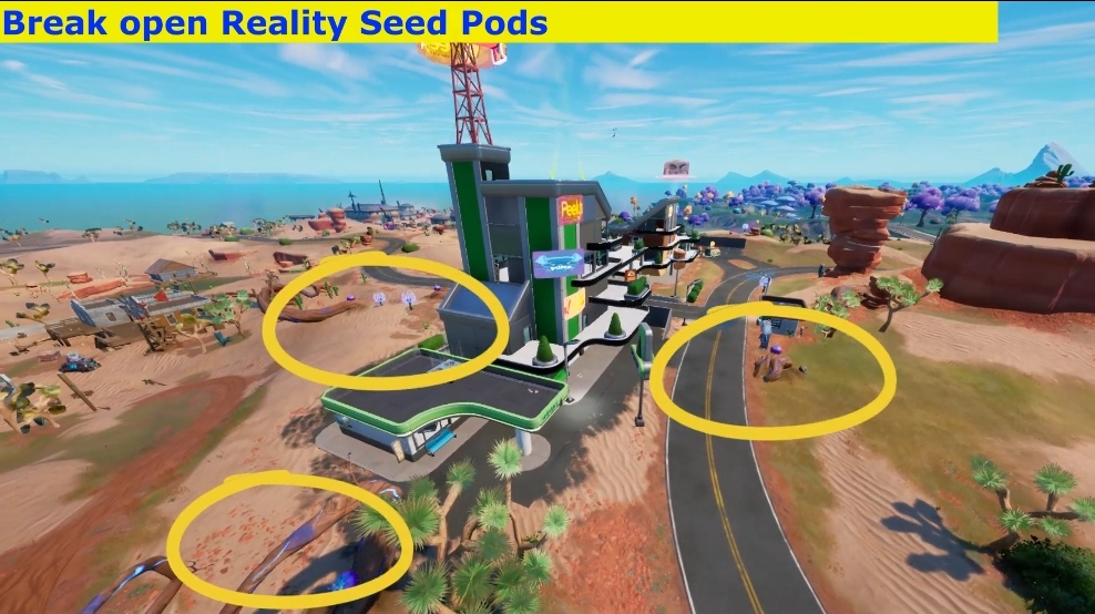 Fortnite Challenges Week 6: Break open reality seed pods. Completing the mission rewards them with 15000 XP and read more