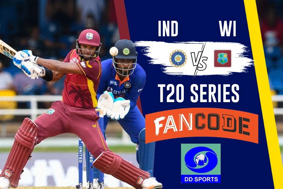 IND VS WI LIVE Streaming FanCode, DD Sports still struggling for sponsors, India win by 88 runs