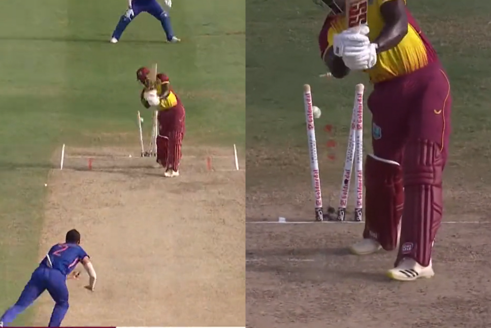 IND vs WI LIVE: India's NEW YORKER KING Arshdeep Singh delivers a peach to castle Rovman Powell, makes compelling case for T20 World Cup spot - Watch video