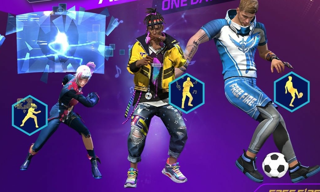 Free Fire MAX One Day Special Sale for Emotes: Get a 50% discount on all the Emotes just for today, Check out the list of emotes and how to acquire them.