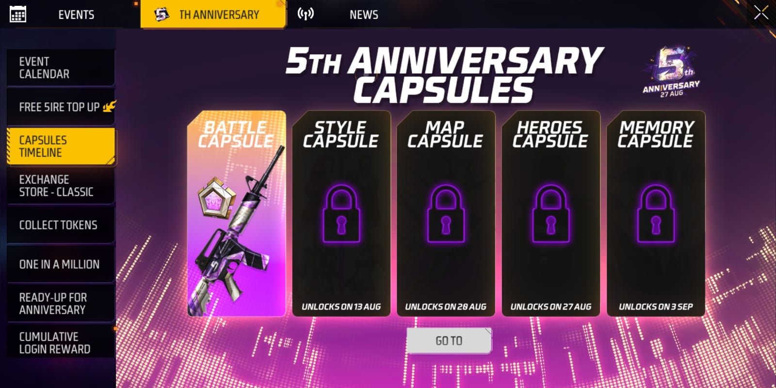 Free Fire MAX Fifth Anniversary: Mega celebrations start in-game with loads of rewards up for grabs, all you need to know about the event and its rewards.
