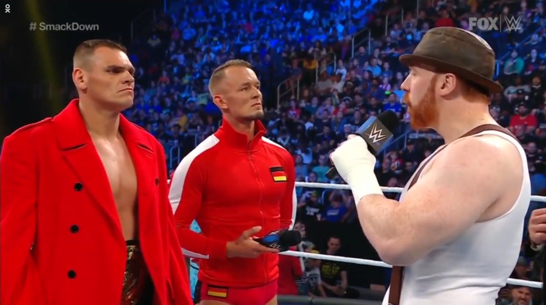 Sheamus faces off Gunther 