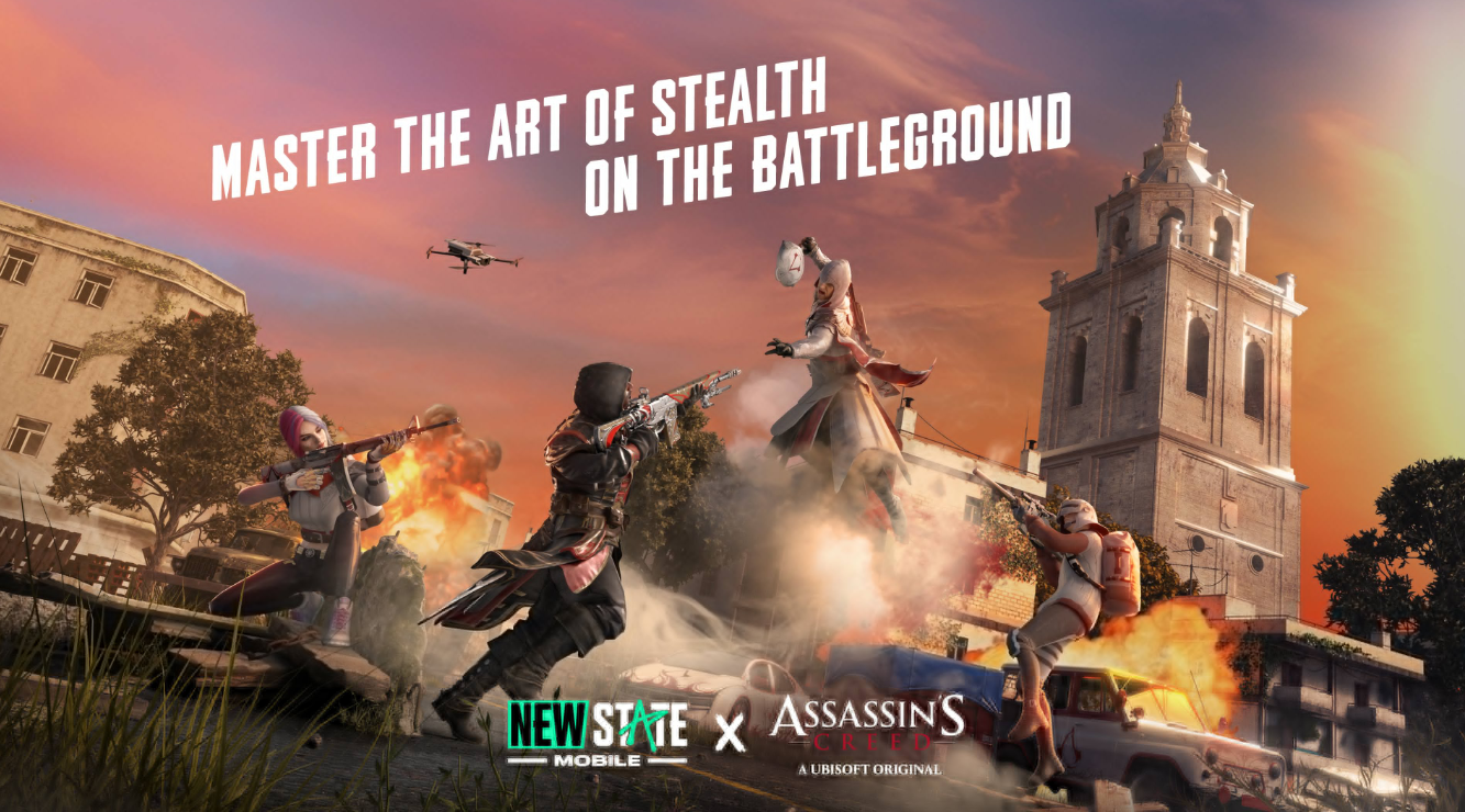 New State Mobile X Assassin's Creed: Take part in the Screenshot event and win 5 Assassin's Creed Crate Tickets