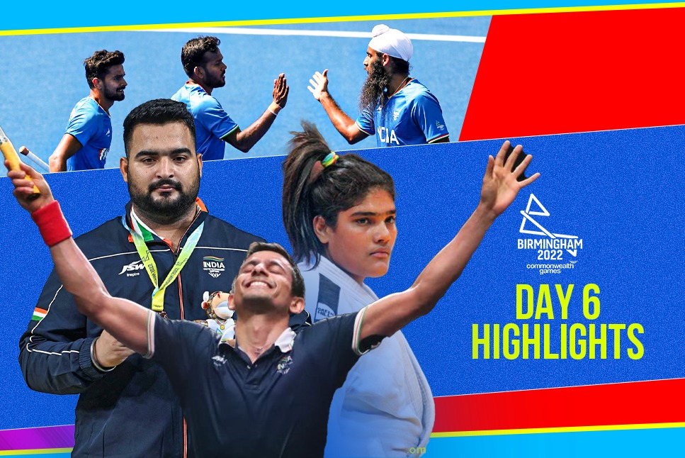 CWG 2022 India DAY6 Highlights: Judoka Tulika Maan wins silver, High Jumper Tejaswin Shankar, Squash player Saurav Ghosal, Weightlifters Lovepreet Singh & Gurdeep Singh bag Bronze