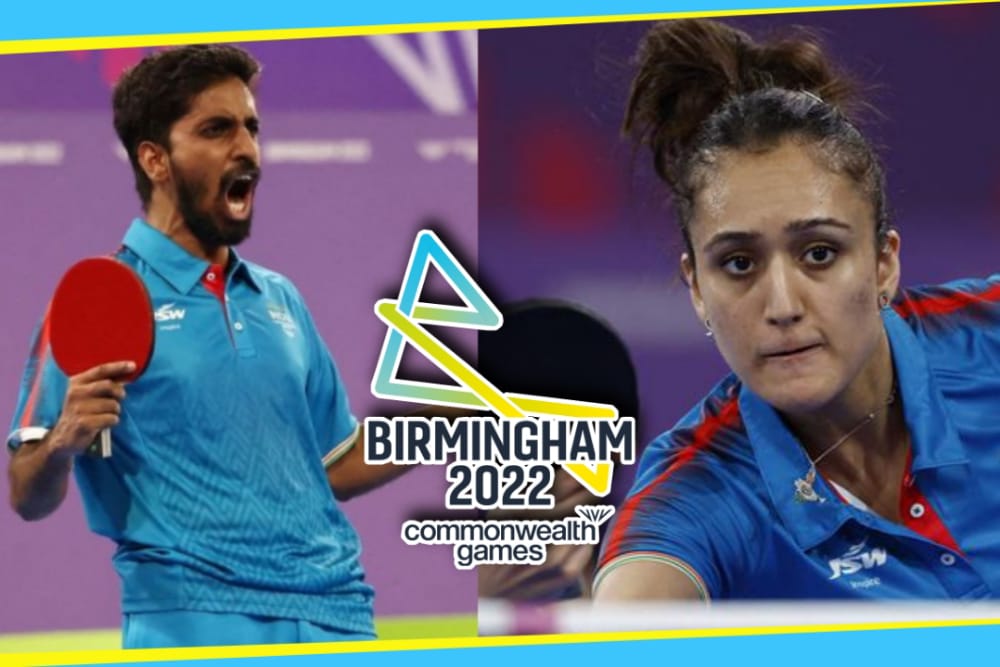 CWG 2022: Indian mixed doubles duo Sathiyan-Manika cruise into round of 16