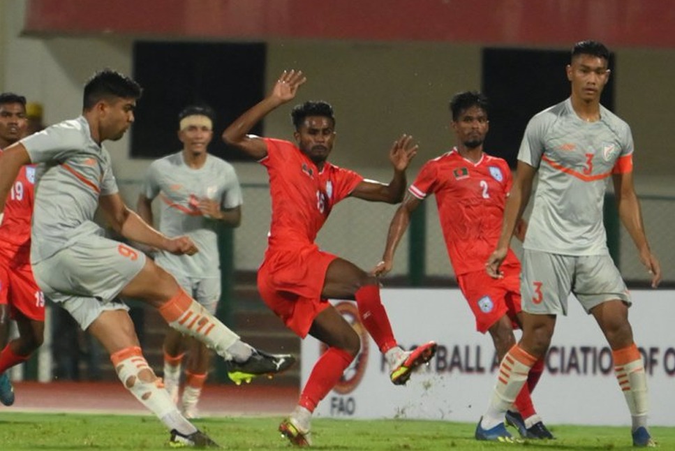 SAFF U-20 Championship Final 2022: IND 5-2 BAN, Gurkirat Singh with his fifth GOAL, India lead 5-2 in second-half of extra-time, Follow India vs Bangladesh Final Live Streaming