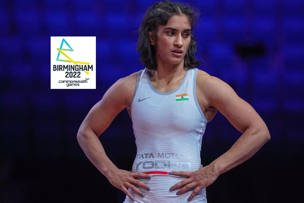 CWG 2022 Wrestling Vinesh Phogat wins gold in Women's Freestyle 53kg