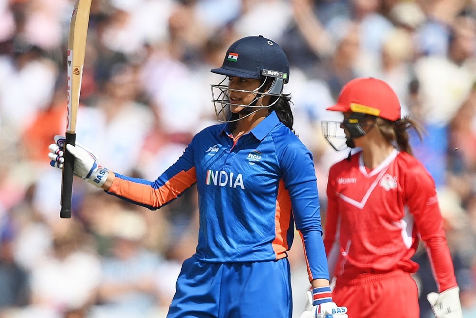 CWG 2022 Cricket Semifinals: Smriti Mandhana smashes FASTEST FIFTY of Commonwealth Games 2022, scores 32-ball 61, Watch Highlights