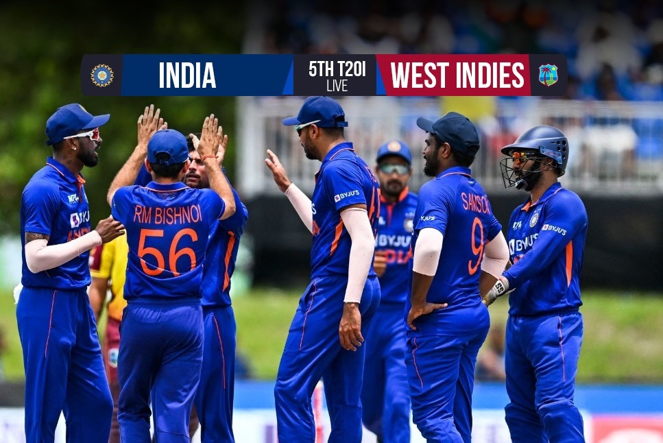 IND vs WI LIVE Score: Ravi Bishnoi strikes again, WI 6 DOWN as Paul departs: Follow India WestIndies 5th T20 Live, IND vs WI 5th T20 LIVE