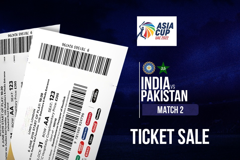 Asya Kupası 2022 Biletleri: Merakla beklenen Hindistan-Pakistan maçının ilk partisi üç saat içinde tükendi: Asya Kupası Kriketini Takip Edin