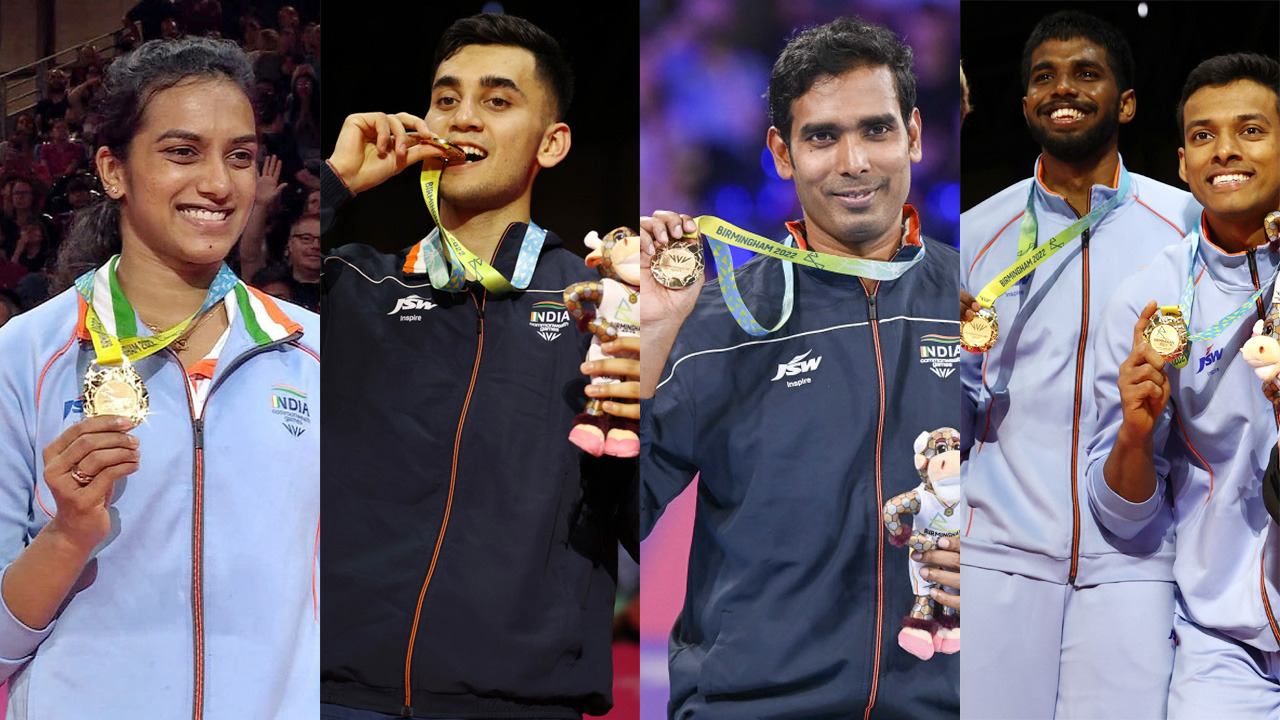 India at CWG 2022 Check India's all GOLD medal winners at Birmingham
