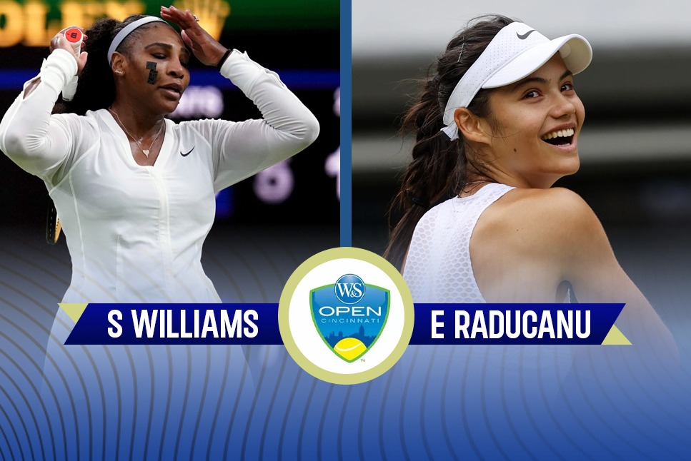 Cincinnati Masters LIVE: Serena Williams to face reigning US Open champion Emma Raducanu in blickbuster first round at Cincinnati Masters - Follow Williams vs Raducanu LIVE updates