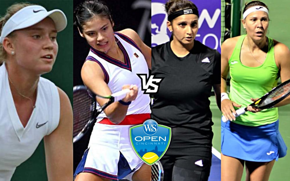 Cincinnati Masters Tennis LIVE: Sania Mirza - Lucie Hradecka pair to face Emma Raducanu & Elena Rybakina in Cincinnati Masters first round - Follow LIVE