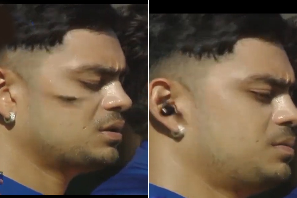 IND vs ZIM Live: Bee Attacks Indian team while singing National Anthem, Bewildered Ishan Kishan reacts to insect attack - Watch video