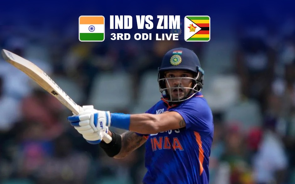 IND vs ZIM LIVE Score: Shikhar Dhawan & KL Rahul begin for India: Follow India vs Zimbabwe 3rd ODI LIVE UPDATES