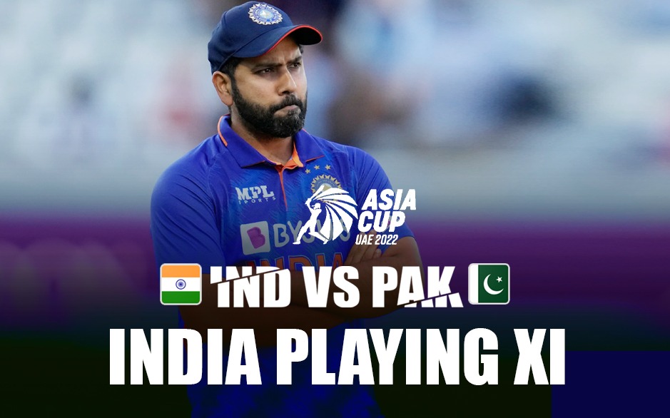 Calendrier des matchs IND vs PAK: TOSS à 19h, vérifiez l'Inde contre le Pakistan en jouant XI et regardez la diffusion en direct IND vs PAK: suivez les mises à jour en direct IND vs PAK et ASIA Cup 2022