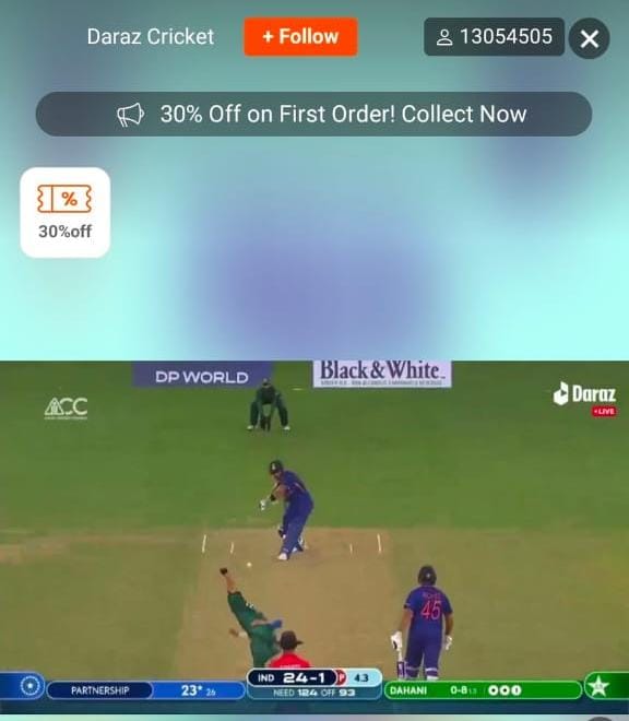 IND vs PAK LIVE: Clash of Titans! India vs Pakistan Match Witness more than 10 Million views on Hotstar, Daraz register 13 Million views in Pakistan 