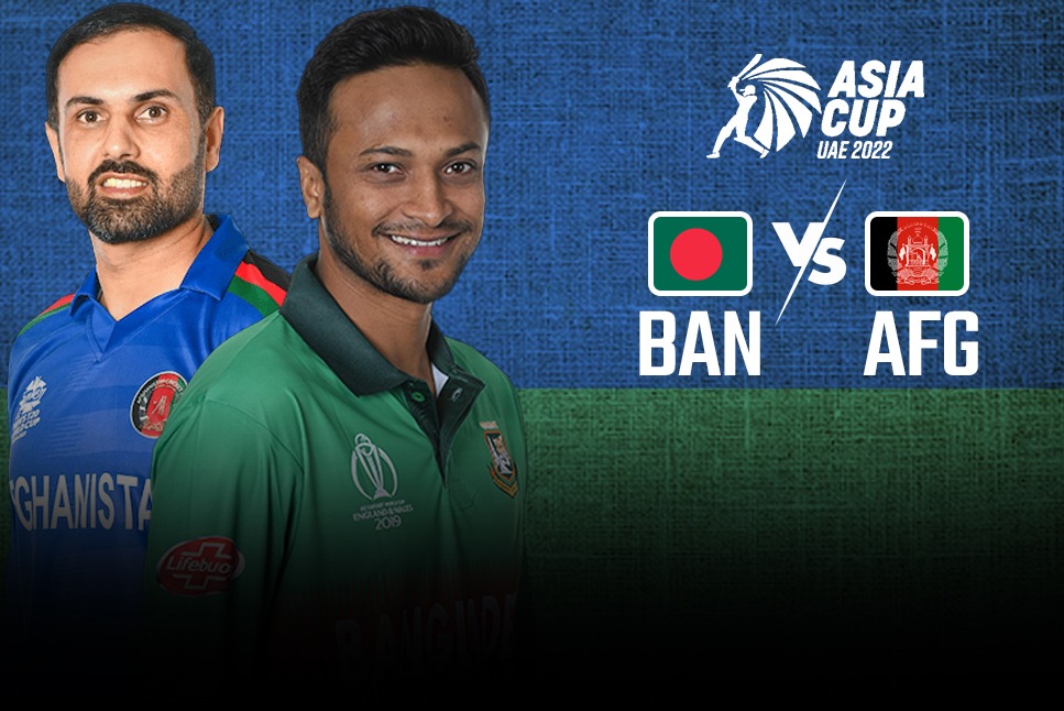 BAN vs AFG LIVE Score: Struggling Bangladesh face high-flying Afghanistan, Match starts at 7:30 PM, Asia CUP 2022 LIVE, Bangladesh vs Afghanistan LIVE
