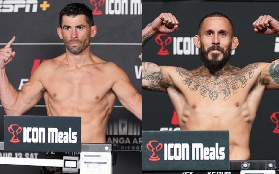 UFC San Diego Weigh In: UFC Fight Night Main Event Marlon Vera vs Dominick Cruz gets more INTENSE with final face off