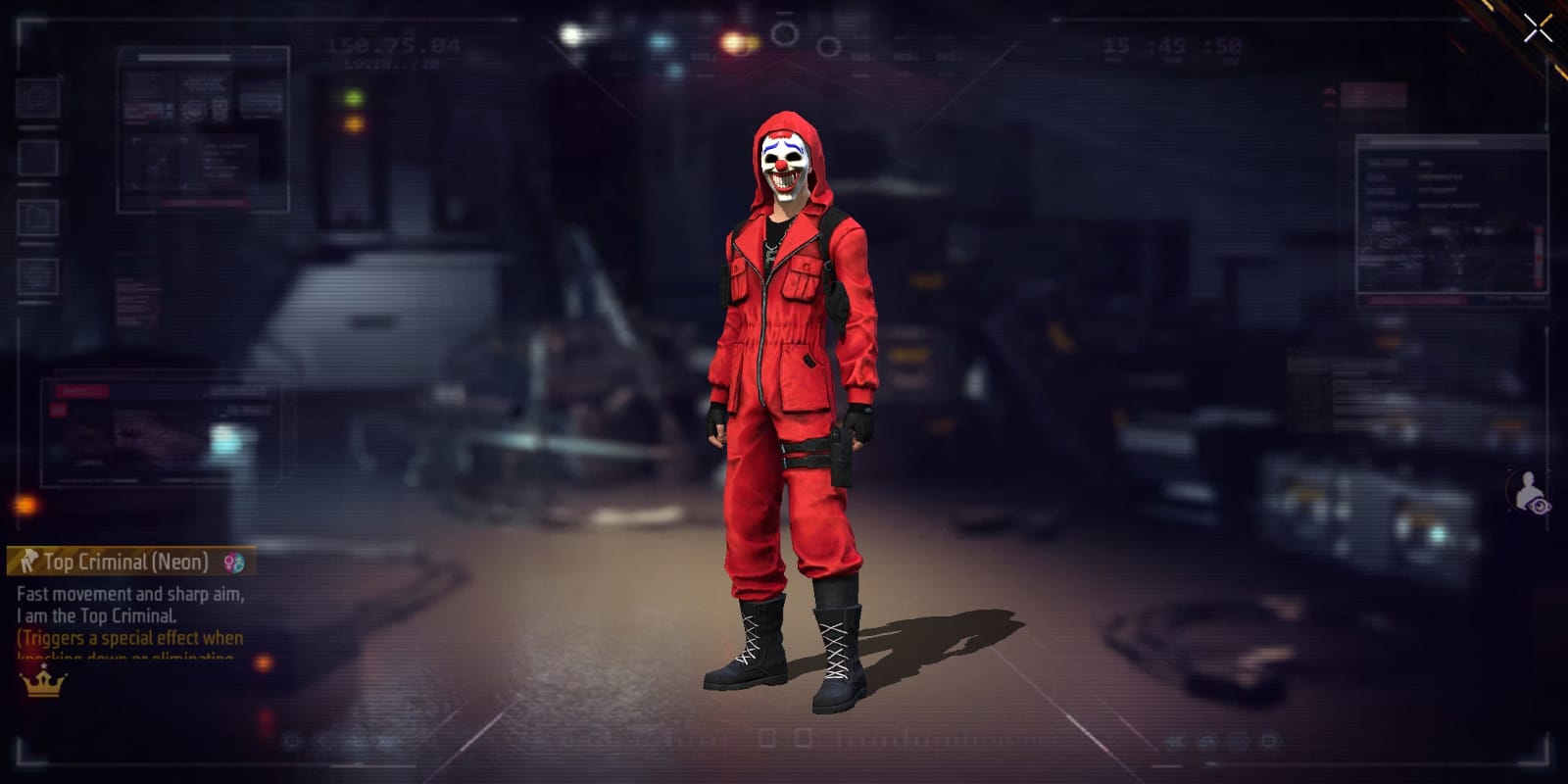 Free Fire Glitch Ascension Event - Criminal Token Tower event arrives in-game, CHECK HOW to get Neon Top Criminal Bundle, Gloo wall skin, and other rewards.