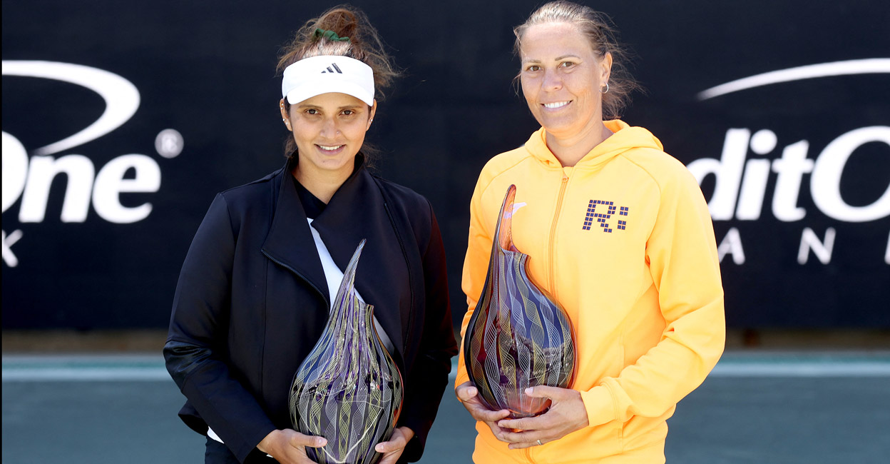 Cincinnati Masters Tennis CANLI: Sania Mirza ve Lucie Hradecka, Cincinnati Masters'ın ilk turunda hüküm süren ABD Açık şampiyonu Emma Raducanu ve Wimbledon şampiyonu Elena Rybakina ile karşı karşıya - Western & Southern Open CANLI güncellemelerini takip edin