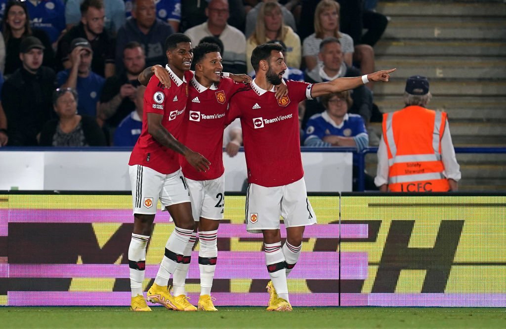 vs Man United Jadon Sancho's strike sees Manchester United beat Leicester 1-0, Watch HIGHLIGHTS
