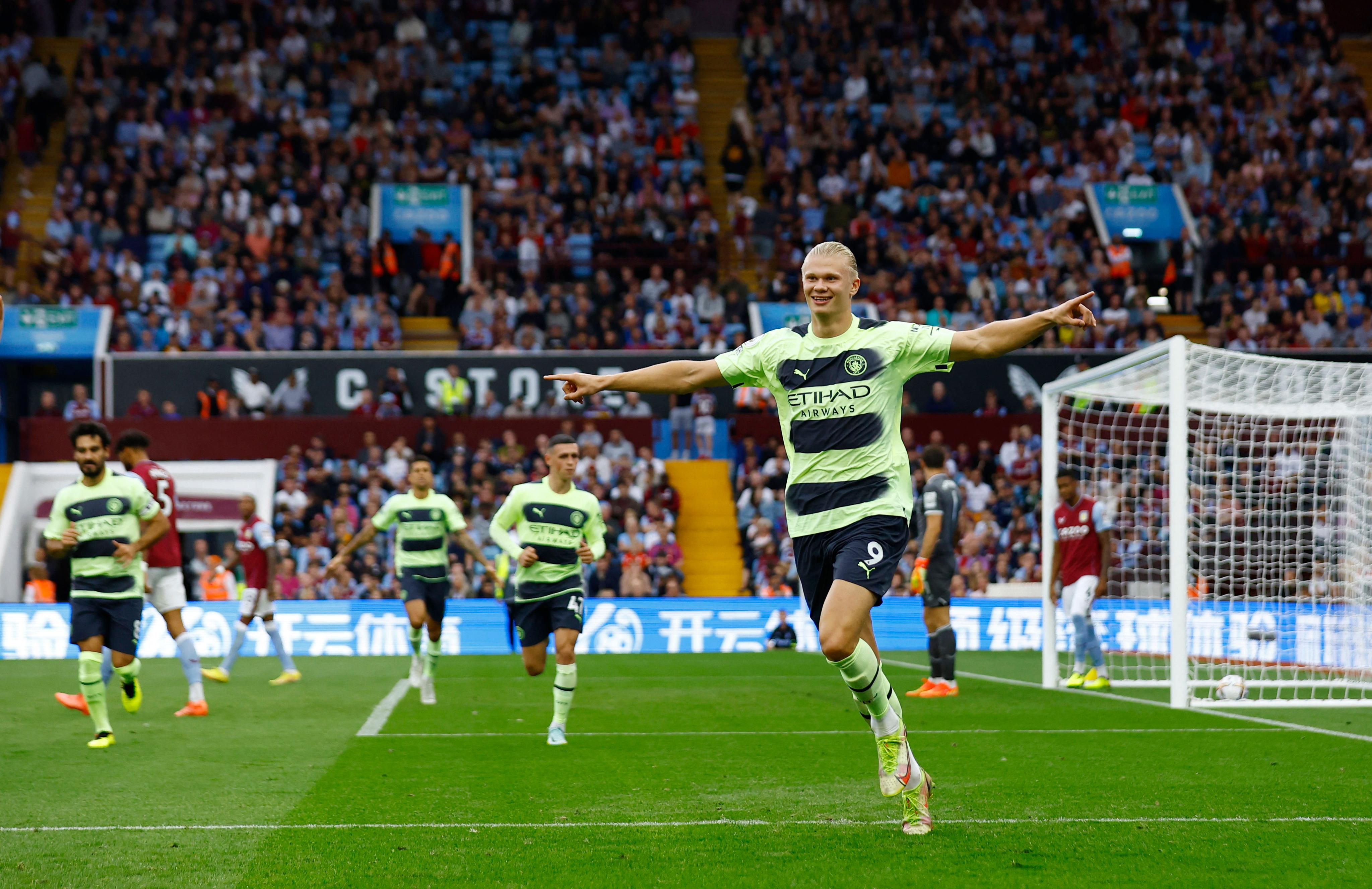 Aston Villa vs Man City: Leon Bailey's equaliser holds Champions