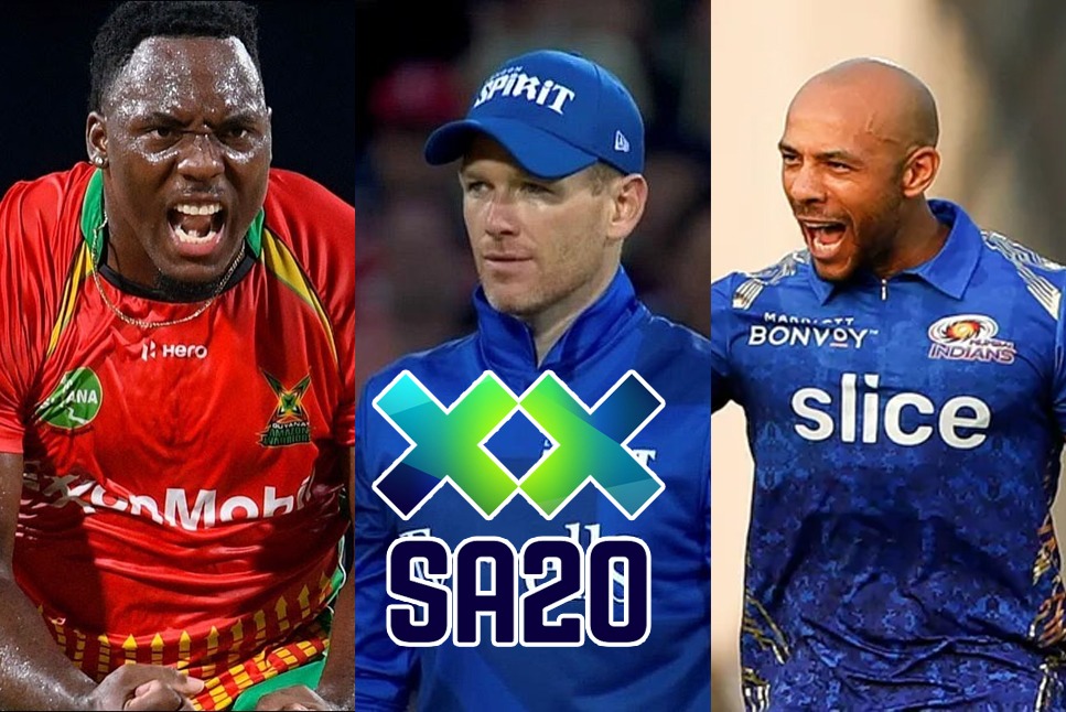 SA20 Auction LIVE: Odean Smith registers at highest base price, Eoin Morgan, Tymal Mills, David Willey in second highest category, Follow SA20 Live Updates
