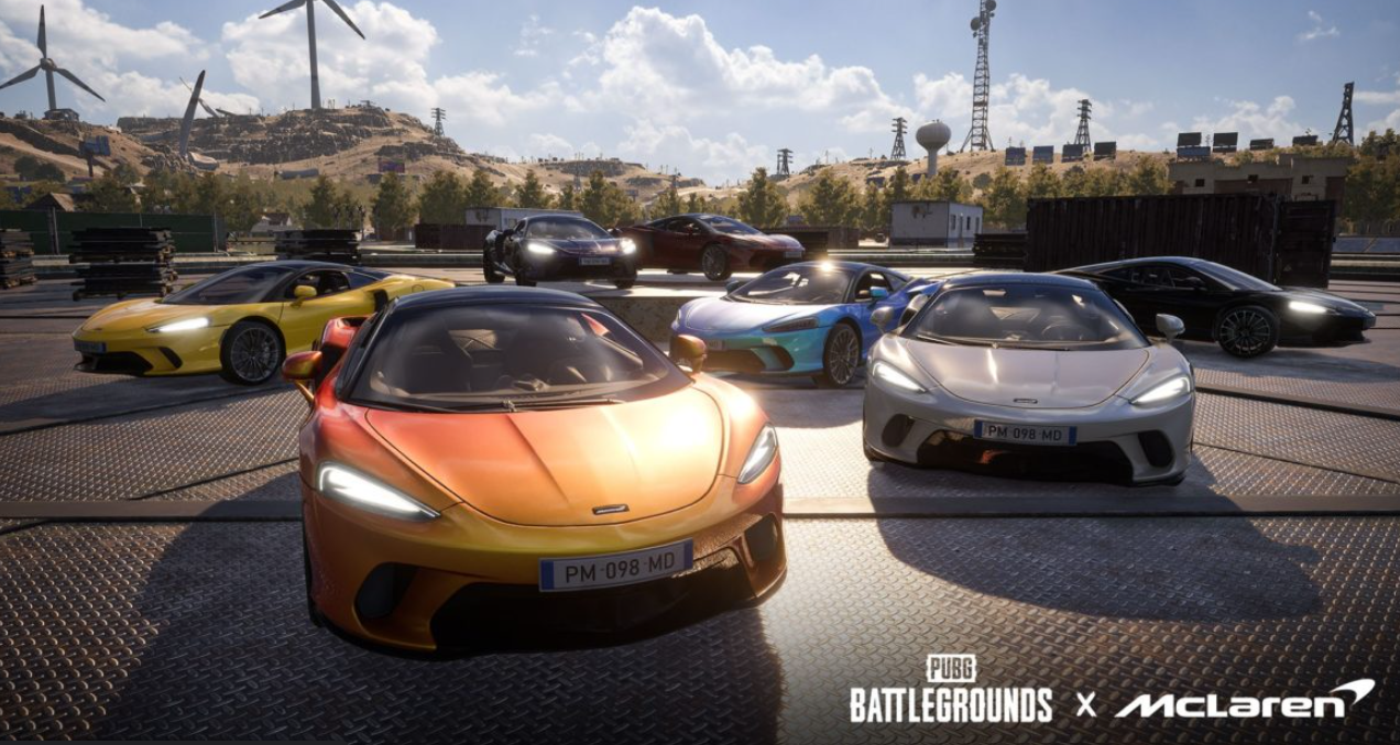 PUBG Battlegrounds x McLaren: McLaren GT is now available in the game, Dress your Coupe RB with McLaren skins!