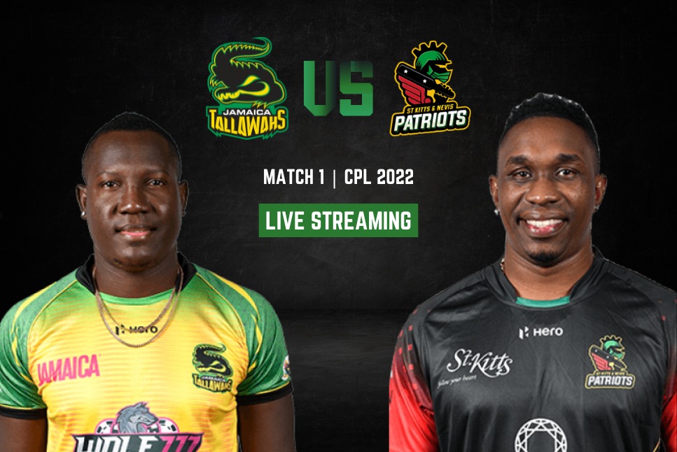 JT vs SNP Live Streaming: When and How to watch Jamaica Tallawahs vs St Kitts And Nevis Patriots LIVE in your country, CPL 2022 LIVE Streaming