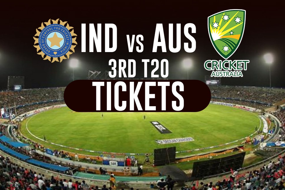 IND vs AUS Tickets: India vs Australia tickets for 3rd T20 in HYDERABAD go for SALE: Follow LIVE - InsideSport