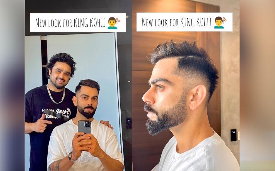 Virat Kohli New Haircut: Watch as he gets NEW-Trendy look, Check OUT &  Follow IND vs AUS LIVE