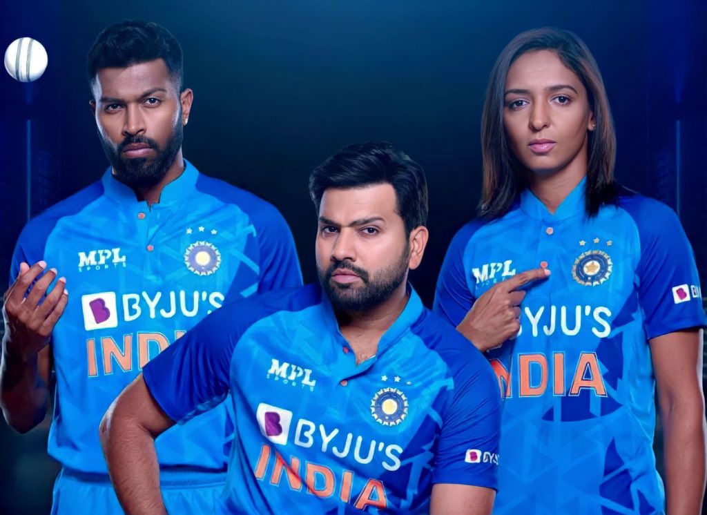 India T20 WC Jersey: TEAM India's NEW JERSEY launched, light SKY-BLUE shade  is BACK: Follow LIVE