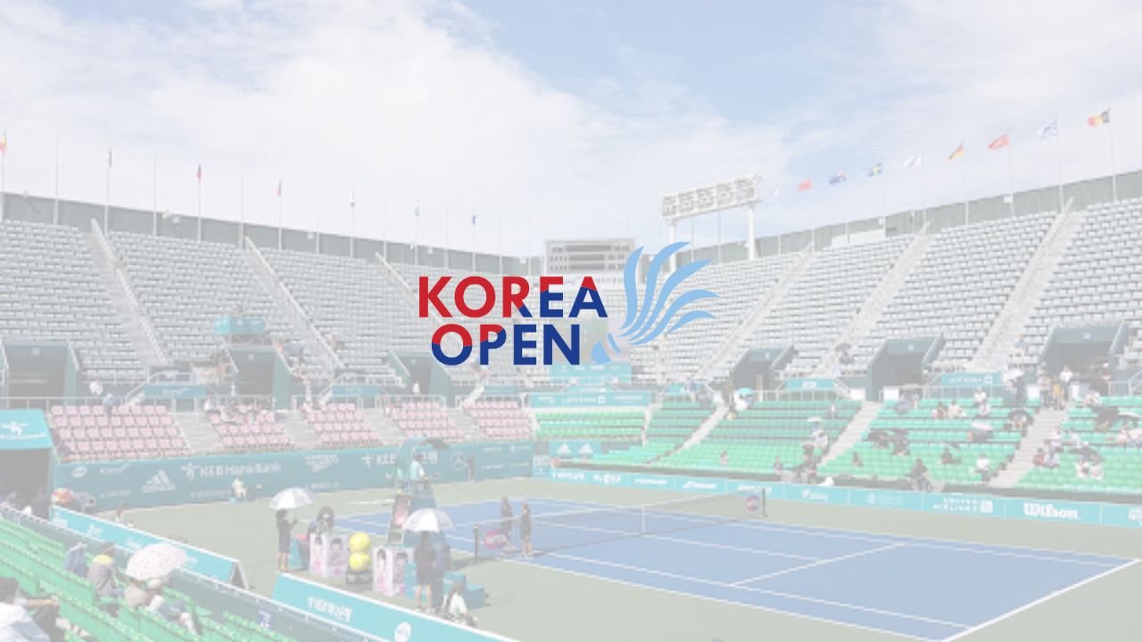 Korea Open LIVE Schedule, Draw, Top seeds
