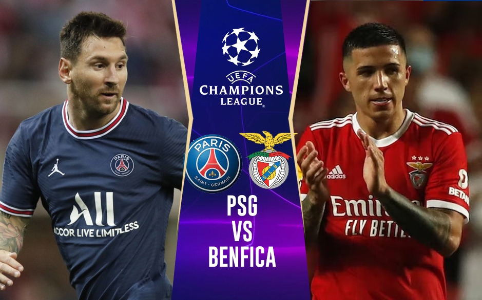 PSG vs Benfica LIVE - PSG look to CONSOLIDATE top spot against Benfica -  Follow LIVE