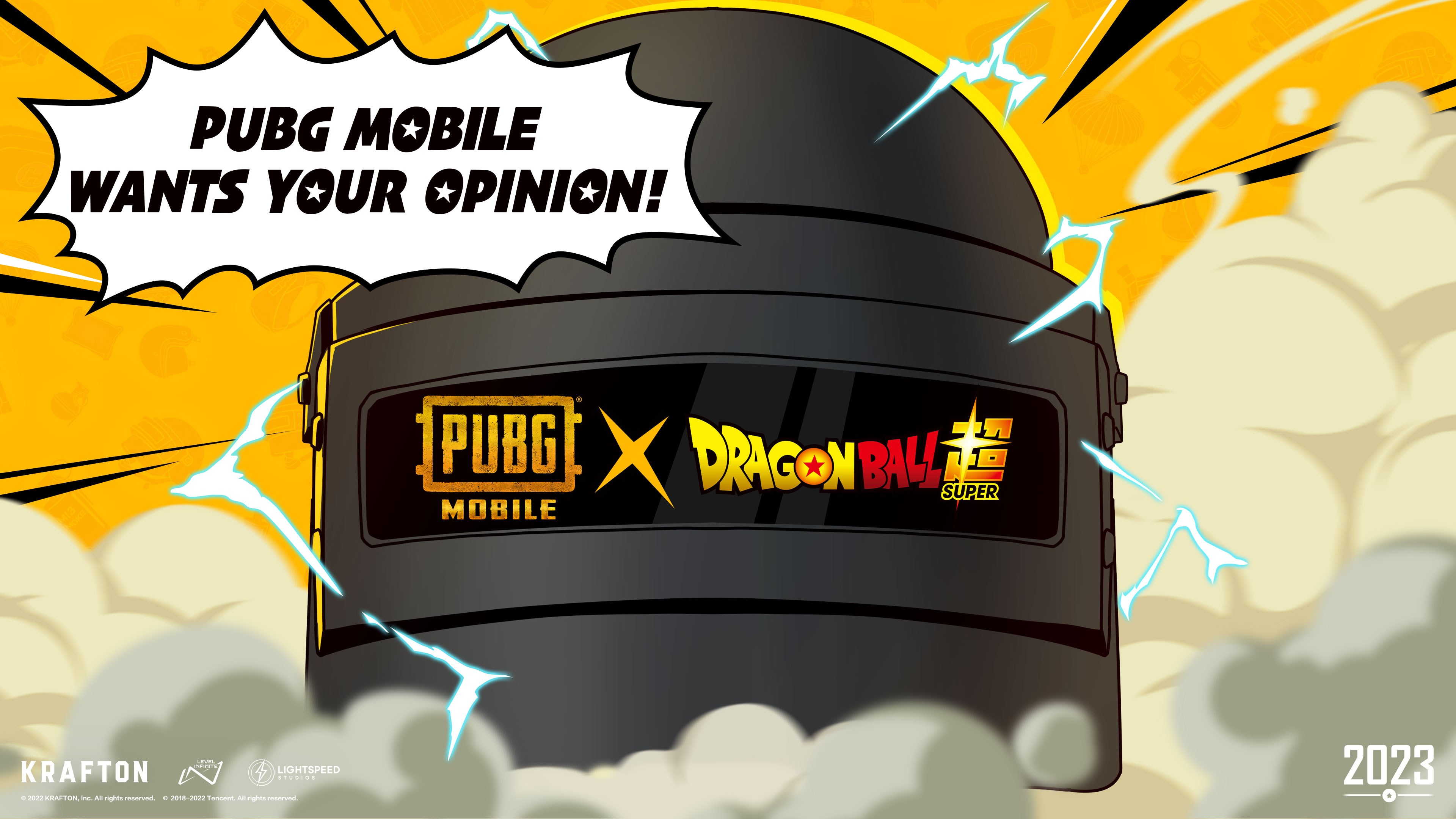 PUBG Mobile x Dragon Ball 2023: Level Infinite is giving a chance to suggest content for upcoming collaboration