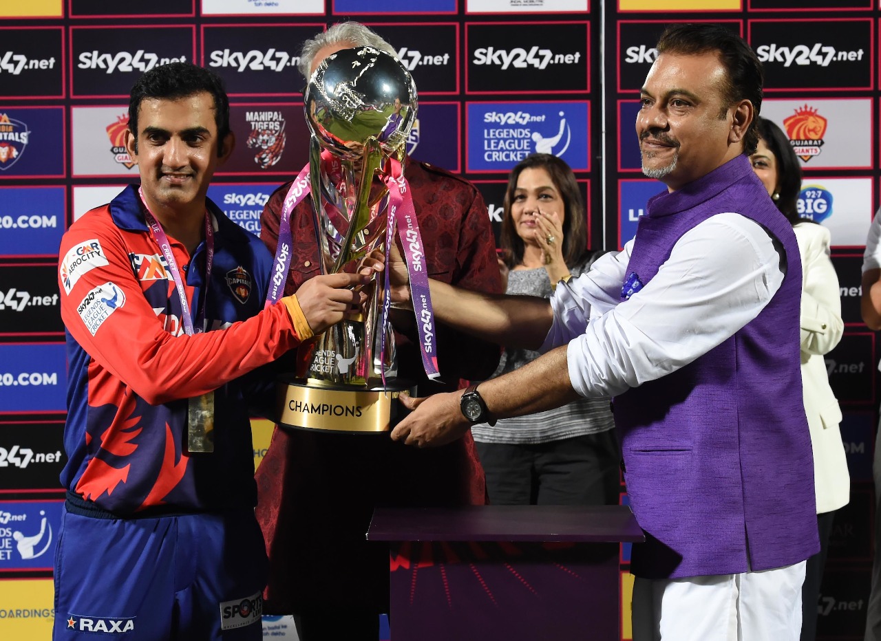 LLC 2022 FINAL Highlights: Ross Taylor & Mitchell Johnson power India Capitals to maiden title with 104-run win over Bhilwara Kings: INDCAP vs BK Highlights