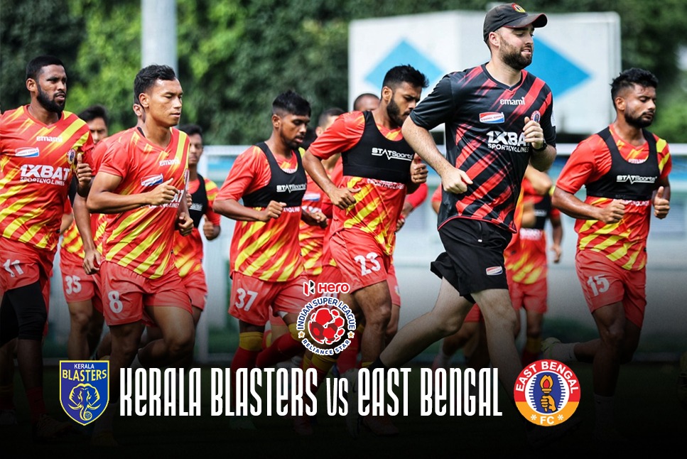 Kerala Blasters vs East Bengal LIVE East Bengal look to blues