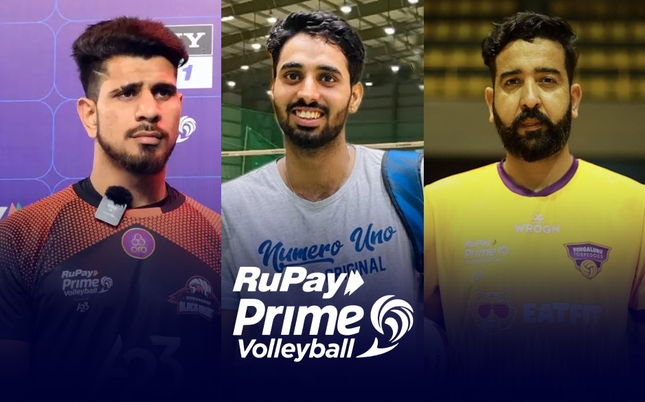 Prime Volleyball League Auction Rohit Kumar, Ranjit Singh, Chirag