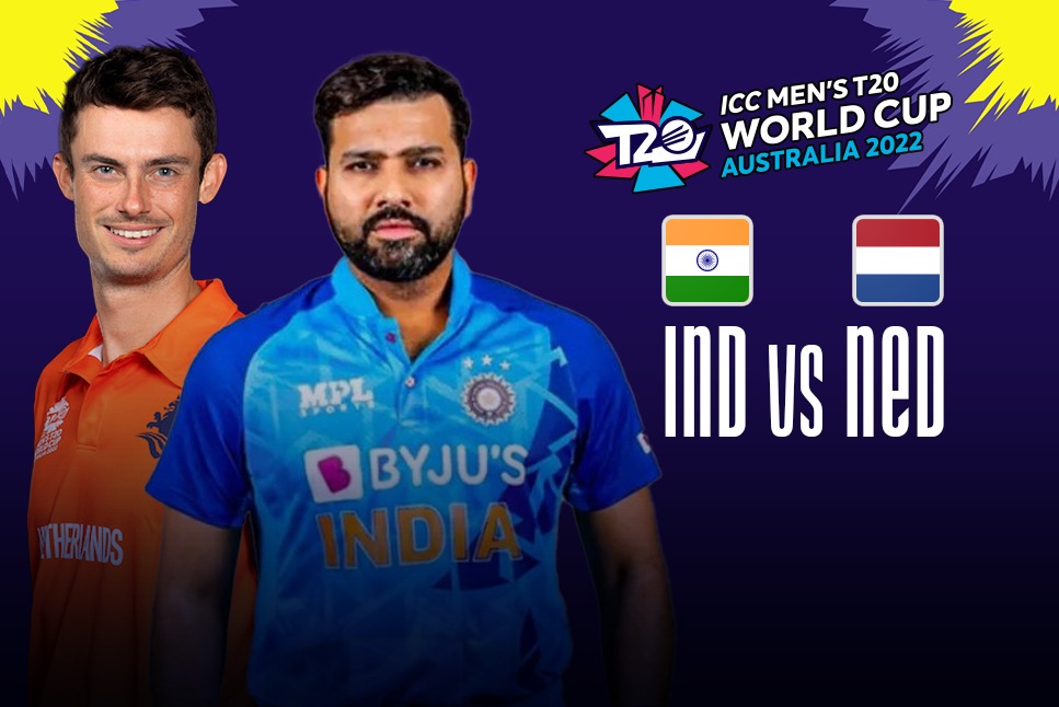 INDIA Netherlands Match Timing: India vs Netherlands on Thursday in SYDNEY, check Head to Head RECORD, India Playing XI: Follow T20 World CUP LIVE