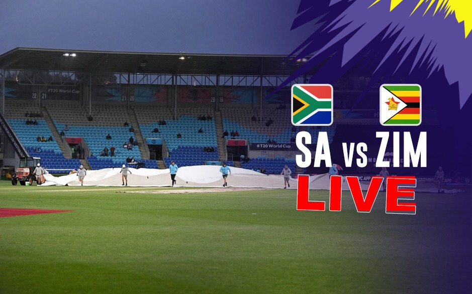 Zimbabwe batting 1st, Rain delays begin in T20 World Cup 2022, SA vs