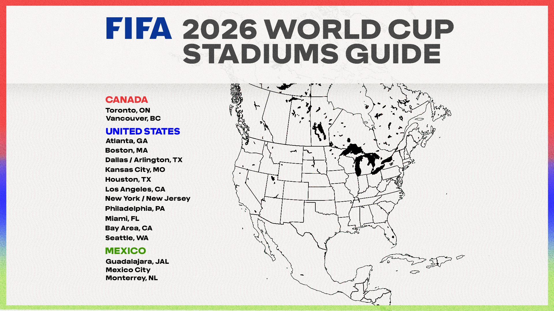 FIFA World Cup 2026: Where is World Cup 2026 being held? 