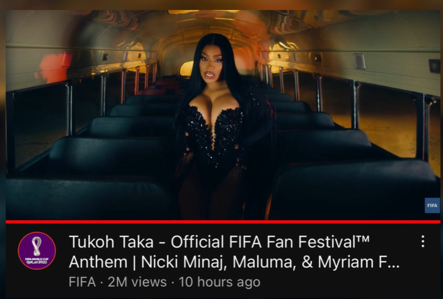 FIFA World Cup Nicki Minaj, Myriam Fares, Maluma release FIFA WC 2022 Anthem Tukoh Taka