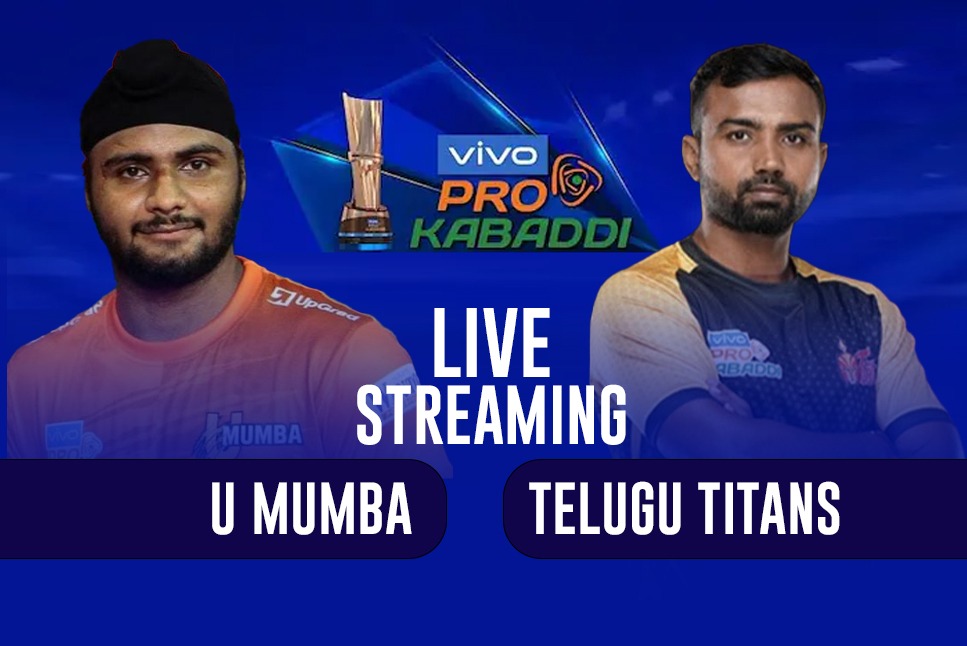 U Mumba vs Telugu Titans LIVE streaming – U Mumba vs Telugu Titans LIVE at 7.30 PM