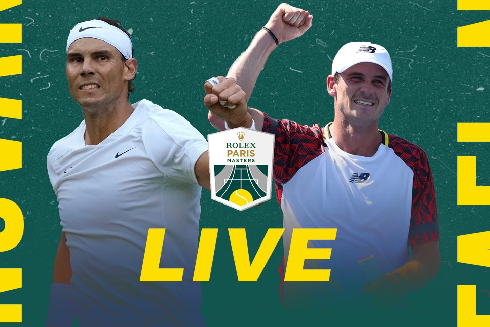 Paris Masters 2022 LIVE: Rafael Nadal set to begin Paris Masters campaign, faces USA's Tommy Paul in second round - Follow Nadal vs Paul LIVE updates